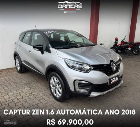 RENAULT CAPTUR 1.6 16V SCE FLEX LIFE X-TRONIC RENAULT CAPTUR 1.6 16V SCE FLEX LIFE X-TRONIC